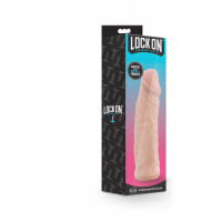 Реалістична насадка LOCK ON 8INCH REALISTIC LOCK ON DILDO