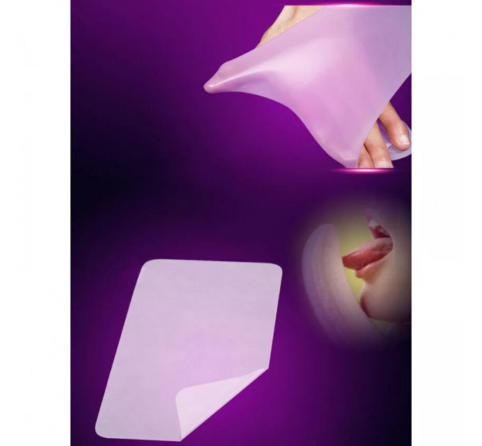 Серветка для орального сексу Vanilla Latex Dental Dams зі смаком ванілі, 1 шт.