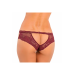 Трусики DIVE DEEP OPEN BACK PANTY BURGUNDY, S/M