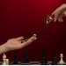 Вагинальные шарики Королева (Ферзь) из коллекции "Шахматы" UPKO The Chess Collection-Queen