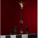 Вагинальные шарики Королева (Ферзь) из коллекции "Шахматы" UPKO The Chess Collection-Queen