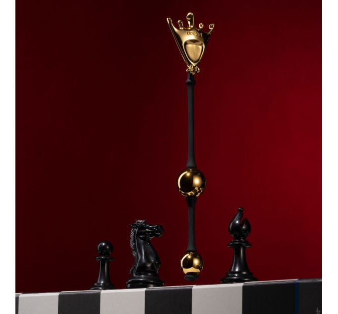 Вагинальные шарики Королева (Ферзь) из коллекции "Шахматы" UPKO The Chess Collection-Queen
