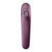 Вакуумный клиторальный стимулятор с вибрацией Satisfyer Dual Kiss wine red