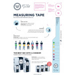 Стрічка вимірювальна для пеніса Mister Size Guide Dispenser
