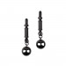 Зажимы для сосков Chisa Sins Inquisition Playful Weighted Nipple Clamps с грузиками, черные