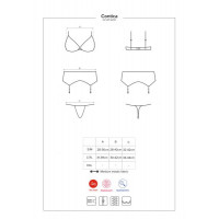 Комплект Obsessive Contica set S / M