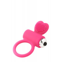 Ерекційне кільце з вібрацією Dream Toys FLIRTS COCKRING PINK