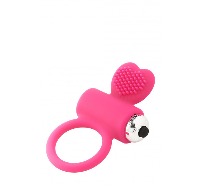 Ерекційне кільце з вібрацією Dream Toys FLIRTS COCKRING PINK