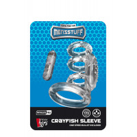 Насадка MENZSTUFF VIBR. CRAYFISH PENIS SLEEVE
