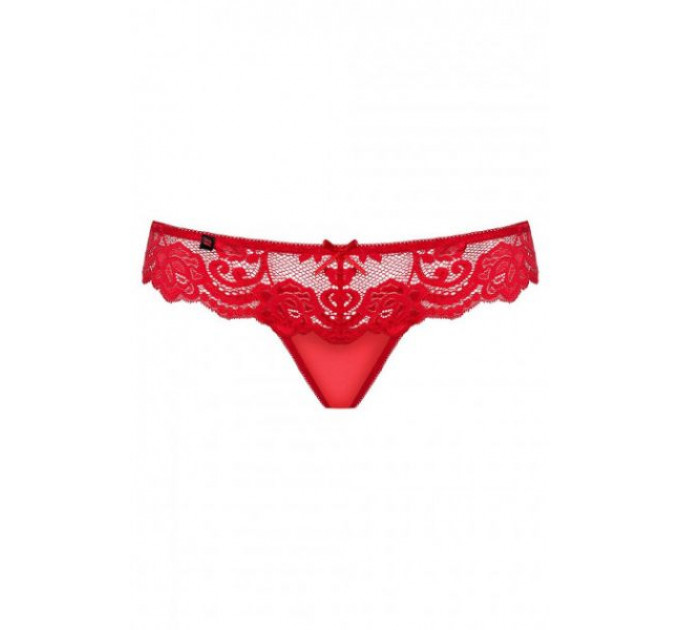 Стринги красные Obsessive 829-THO-3 S/M