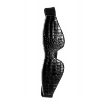 Маска на очі BLAZE LUXUARY BLINDFOLD CROCO BLACK