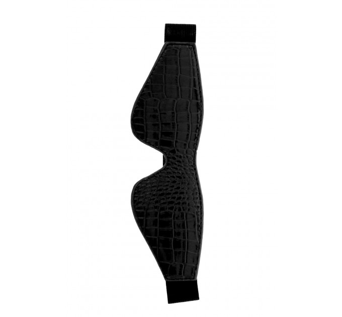 Маска на глаза BLAZE LUXUARY BLINDFOLD CROCO BLACK