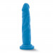 Фаллоимитатор NEO 7.5INCH DUAL DENSITY COCK NEON BLUE