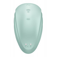 Вакуумний кліторальний стимулятор із вібрацією Satisfyer Pearl Diver mint