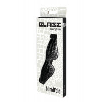 Маска на очі BLAZE LUXUARY BLINDFOLD CROCO BLACK