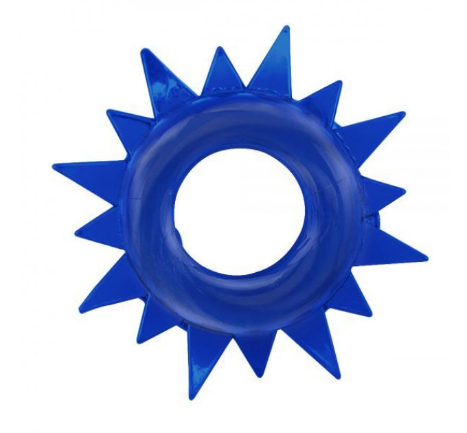Набір ерекційних кілець Chisa GK Power Cock Rings з різними структурами, сині