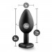 Анальна пробка з каменем Blush TEMPTASIA BLING PLUG SMALL BLACK