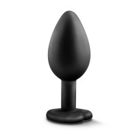 Анальна пробка з каменем Blush TEMPTASIA BLING PLUG SMALL BLACK