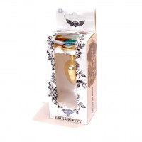 Анальна пробка S з блакитним каменем Boss of toys Jewellery