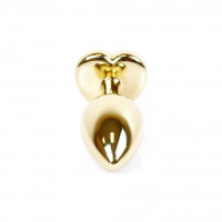 Анальна пробка S з блакитним каменем Boss of toys Jewellery