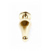 Анальна пробка з нержавіючої сталі з каменем Plug-Jewellery Gold BUTT PLUG-Dark Blue