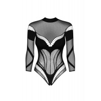 Боді із рукавами Obsessive B135 teddy S/M/L