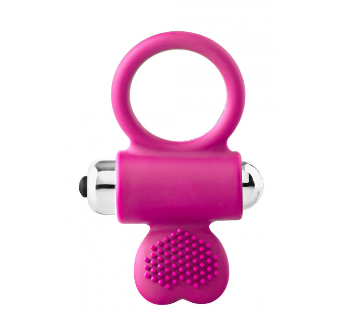 Ерекційне кільце з вібрацією Dream Toys FLIRTS COCKRING PINK
