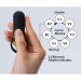 Кільце ерекційне TENGA-SVR SMART VIBE RING Чорне