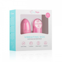Виброяйцо с пультом Easytoys Remote Control Vibrating Egg, розовое