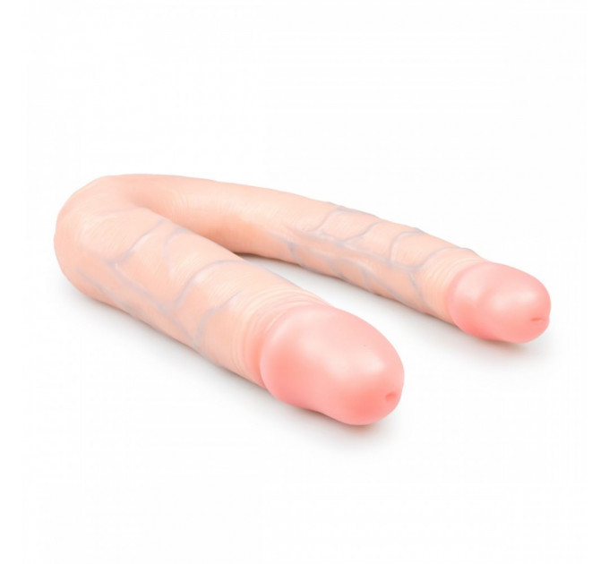 Двусторонний реалистичный фаллоимитатор EasyToys Duo Dildo 17cm