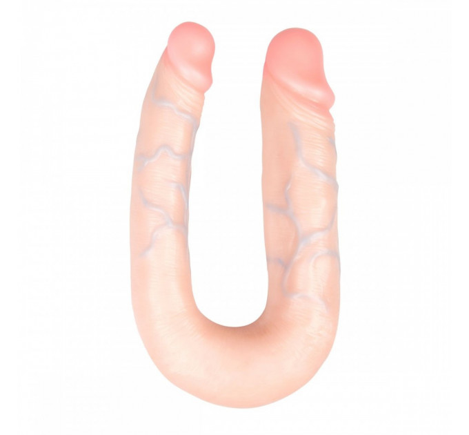 Двусторонний реалистичный фаллоимитатор EasyToys Duo Dildo 17cm