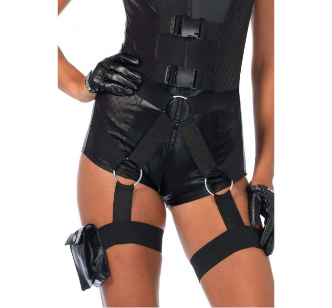Костюм полицейской Leg Avenue Flirty Five-0 Cop M
