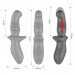 Масажер простати з фрикціями та ротацією Nexus Thrust Anal чорний, 20.4 х 3.9 см