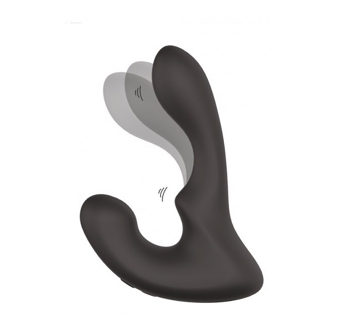 Масажер простати з вібрацією Dream Toys Booty Rocker, чорний