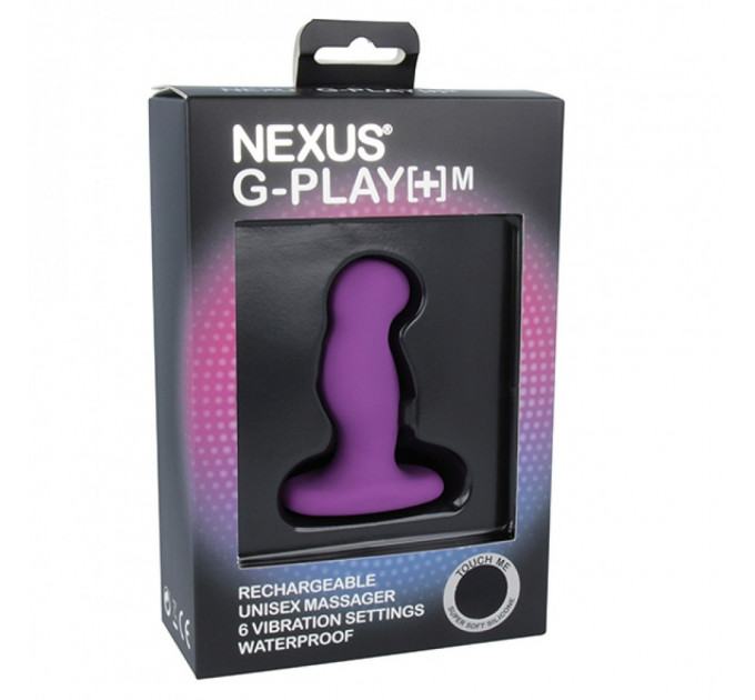 Масажер простати з вібрацією Nexus G-Play Plus M PURPLE