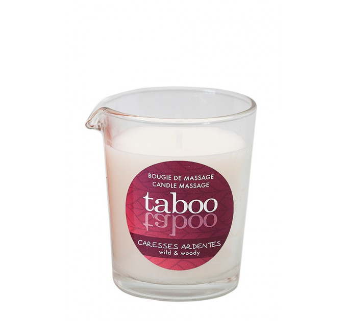 Массажная свеча Taboo caresses ardentes for men