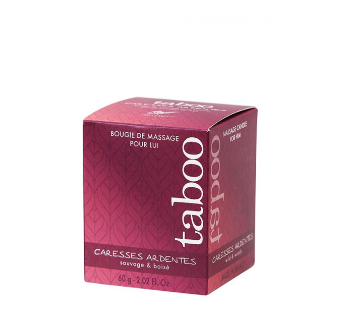 Массажная свеча Taboo caresses ardentes for men