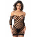 Мини платье Daring Deluxe Fence Net Black
