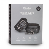 Наручники Easy Toys Faux Leather Handcuffs, черные