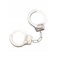 Наручники металеві з пушком CalExotics Playful Furry Cuffs, білі