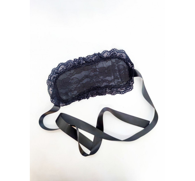 Наручиники DS Fetish Handskaff with blinfold black