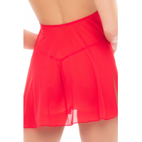 Пеньюар DOLLED UP HALTER 2PC CHEMISE SET RED, S/M