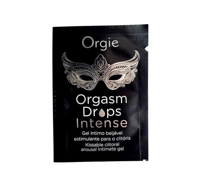 САШЕТ/Збуджувальні краплі для клітора Orgie ORGASM DROPS INTENSE, 1 мл