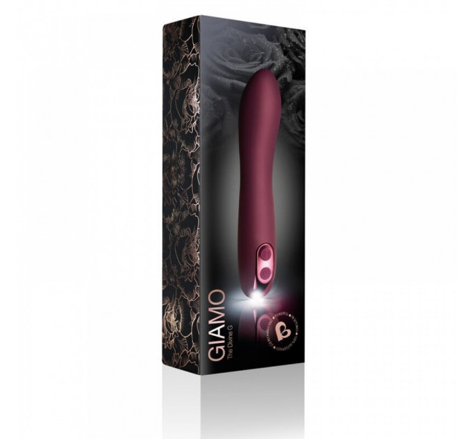 Вибратор Rocks Off Giamo Divine G Baby BURGUNDY