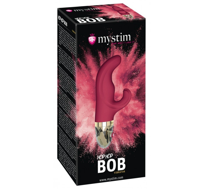 Вибратор Hop Hop Bob цвета фуксия