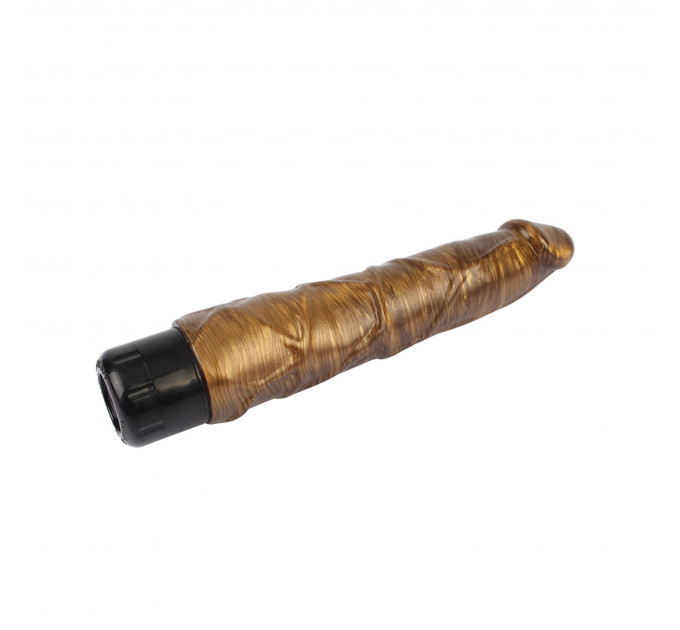 Вибратор реалистичный Chisa DarkMuscle Pleasure Ranger, золотистый