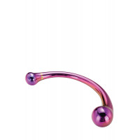 DT21835 Вигнутий скляний фалоімітатор Dream Toys GLAMOUR GLASS CURVED WAND