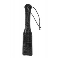 Шлепалка BLAZE LUXURY PADDLE CROCO BLACK