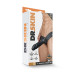 Страпон чоловічий Dr. SKIN 7INCH HOLLOW STRAP ON, BLACK