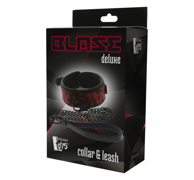 Ошейник с поводком BLAZE DELUXE COLLAR & LEASH